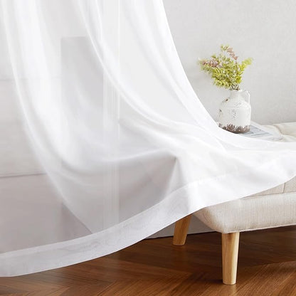 NICETOWN Bedroom Sheer Curtains 54 inch Length - Image 9