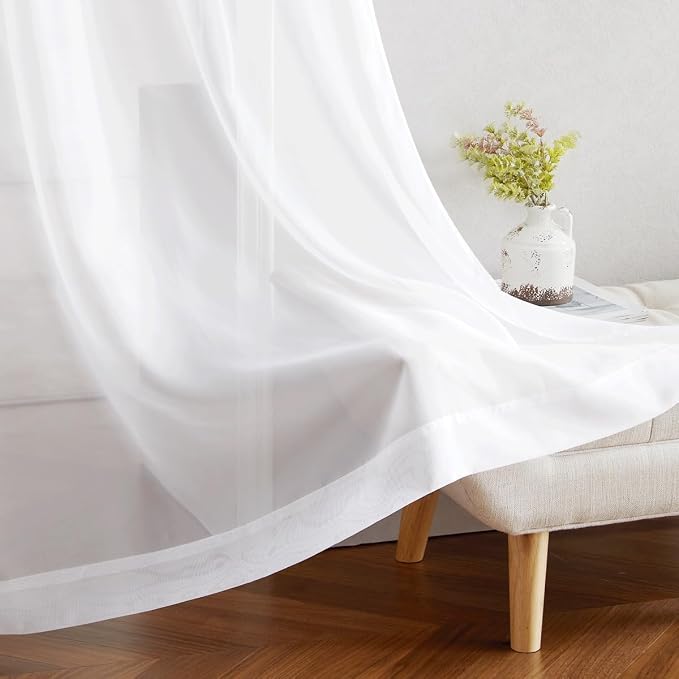 NICETOWN Sheer Window Panel Curtains - Image 7
