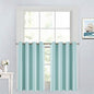 Yakamok Aqua Room Darkening Window Curtains 52x36 Inch by Yakamok