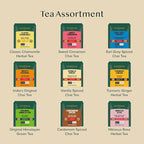 VAHDAM, Limited Edition - Happy Diwali Gift Basket | 9 Delicious Variety Pyramid Tea Bags | Perfect Diwali Gifts for Friends and Family I Perfect Diwali Offering for Guests