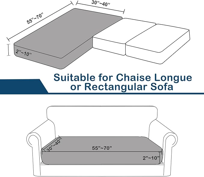 Water Repellent L Shaped Couch Covers - Image 3