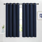 NICETOWN Blackout Navy Curtains 63 inch Length by NICETOWN