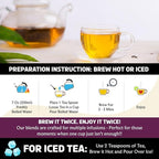 BREWIX, Darjeeling Tea Leaves from Hills of Himalayas (50+ Cups, 3.53oz/100g) | Pure Loose Leaf Darjeeling Black Tea | Long Leaf Grade | Straight From Source In India