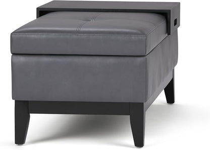 SIMPLIHOME Oregon Storage Ottoman Bench - Image 10