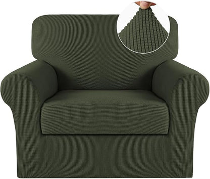 Turquoize 2 Piece Chair Covers Armchair Covers by Turquoize
