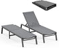 Ciokea Patio Chaise Lounge Chair, Foldable Lounge Chair by CIOKEA
