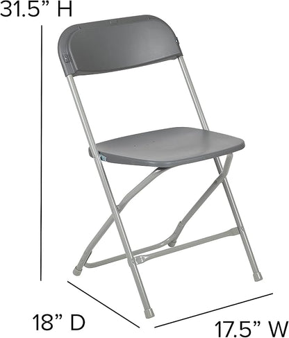 Flash Furniture Hercules Series Plastic Folding Chair - Image 5