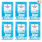Joe Coffee Company - The Waverly Whole Bean Specialty Coffee, 12 oz Bag (Pack of 6) | NYC Roaster, Rainforest Alliance Certified, Kosher, Climate-Friendly