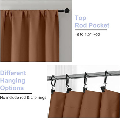 Simplebrand Sun Baked Blackout Curtains - Image 4