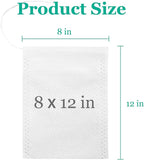 Yzurbu 100pcs 8''x12'' Cold Brew Coffee Bags, No Mess Disposable Filter Bag with Drawstring for Coffee Grounds & Ice Tea