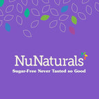 NuNaturals Stevia Syrup, Sugar-Free Sweetener, Plant-Based Sugar Substitute, Zero Calorie, Pumpkin Spice, 16 oz