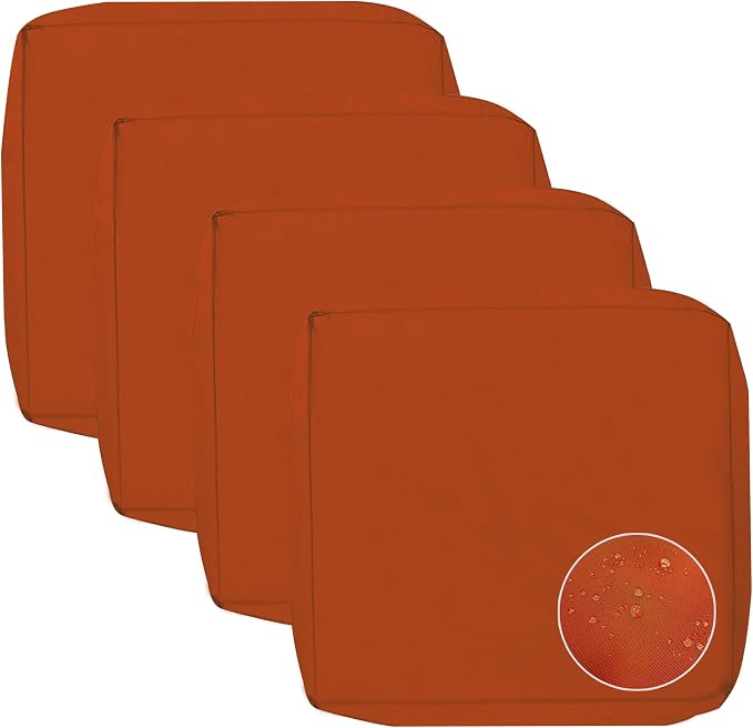 Sqodok Patio Cushion Cover 21x19 inch, Outdoor Seat Cushion Slip Cover by Sqodok