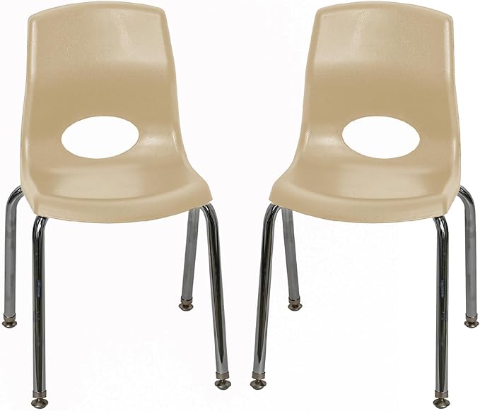 Children’s Factory MyPosture Plus 14" Chair, Tan by Angeles