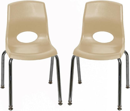 Children’s Factory MyPosture Plus 14" Chair, Tan by Angeles