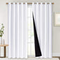 NICETOWN 100% Blackout Window Curtain Panels, Cold and Full Light Blocking by NICETOWN
