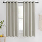 NICETOWN Room Darkening Natural Curtain by NICETOWN