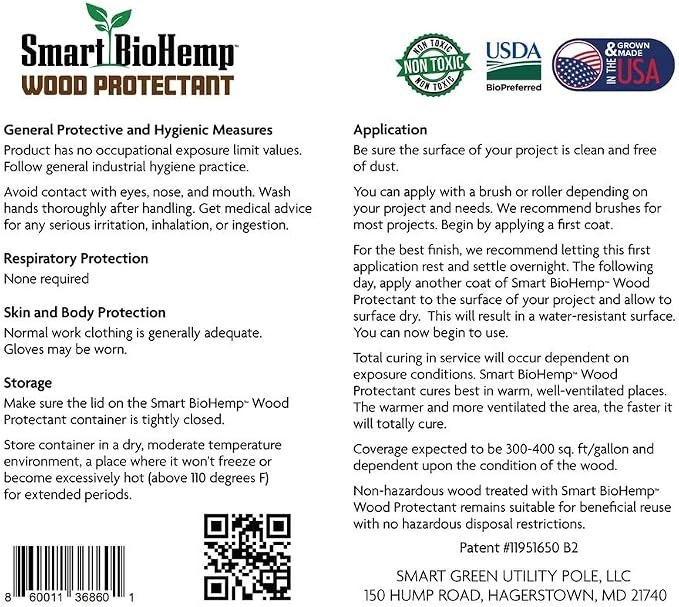 Plant-Powered 2.5-Gallon Wood Protectant, Protects from Water & UV Rays - Image 2