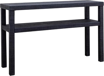 East at Main Indigo Road by Egypt Sherrod Gia Raffia Console Table by EastatMain