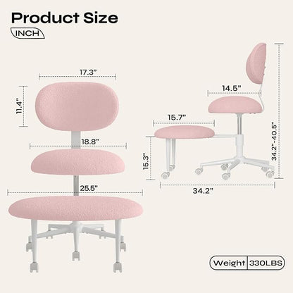 Pinmoco Ergonomic Cross Legged Office Chair - Image 2