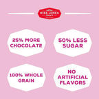 Miss Jones Baking Gluten-Free Chocolate Chip Cookie Mix - More Chocolate Chips, 50% Lower Sugar, Naturally Sweetened Desserts & Treats, 13 Ounce (Pack of 1)