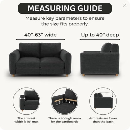 PAULATO BY GA.I.CO. Loveseat Slipcover - Image 5