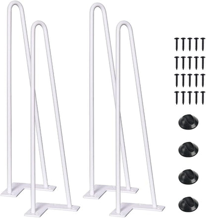 SMARTSTANDARD 14 Inch Heavy Duty Hairpin Furniture Legs, Metal Home DIY Projects by SMARTSTANDARD