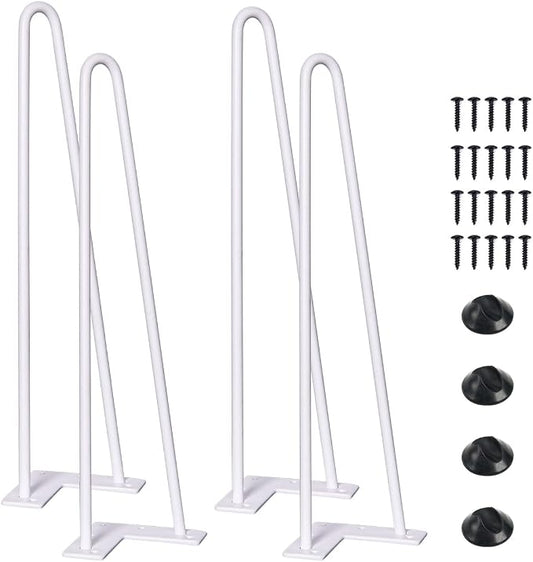 SMARTSTANDARD 14 Inch Heavy Duty Hairpin Furniture Legs, Metal Home DIY Projects by SMARTSTANDARD