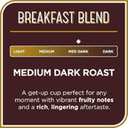 Don Francisco's Breakfast Blend Dark Roast Coffee Pods - 12 Count - Recyclable Single-Serve Coffee Pods, Compatible with your K- Cup Keurig Coffee Maker (Pack of 2)