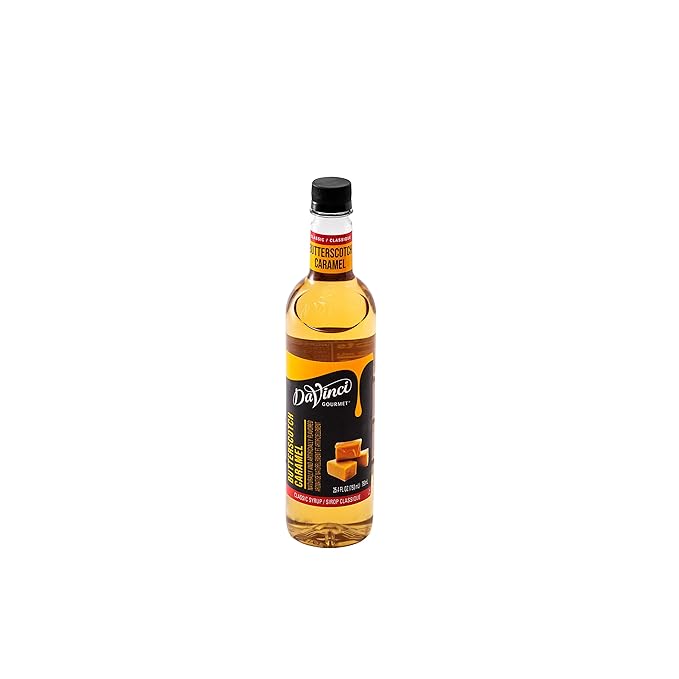 DaVinci Gourmet Classic Butterscotch Syrup, 25.4 Fluid Ounces (Pack of 4)
