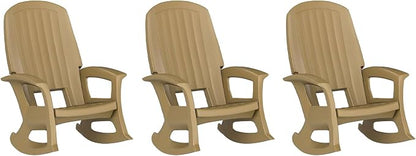 Semco Rockaway Heavy-Duty Outdoor Rocking Chair w/Low Maintenance All-Weather by Semco