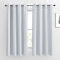 NICETOWN Greyish White Room Darkening Curtain Panels by NICETOWN