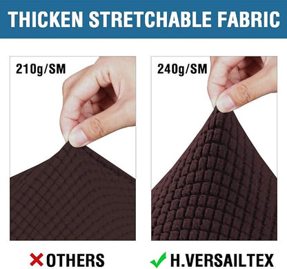 H.VERSAILTEX 3 Piece Stretch Sofa Covers - Image 3