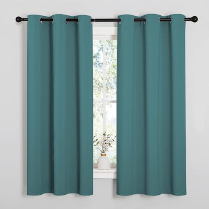 NICETOWN Thermal Insulated Solid Grommet Blackout Curtains/Drapes/Panels by NICETOWN