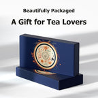 HANFANGLING Tea Gift Box, White Peach Oolong Tea, Jasmine Green Tea, Strawberry Black Tea, Three Fruit Tea Combinations, Beautifully Gift Boxed, Perfect as a Gift for Tea Love