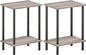 HOOBRO End Tables Set of 2, Small Side Table, Nightstand by HOOBRO