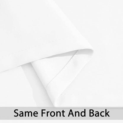 Yakamok Room Darkening Curtains 42x63 inch Length Pure White-Living Room | 2 - Image 5