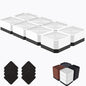 Bed Risers Heavy Duty, Adjustable Furniture Riser Blocks Lift 1.5, 4.3 inches by LiftLevelYourBed