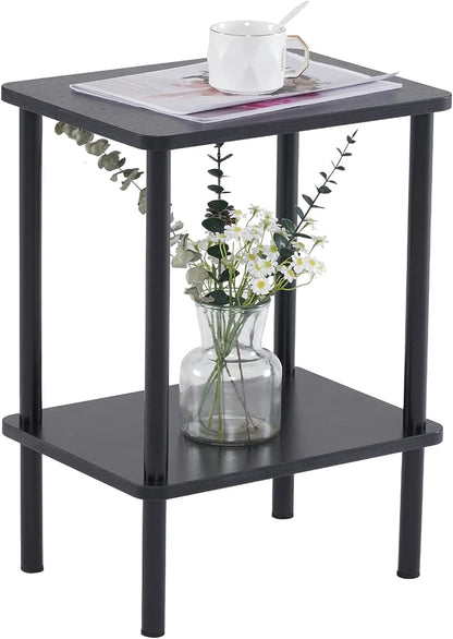 Apicizon 2 Tier End Table, Small Side Table by APICIZON