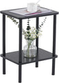Apicizon 2 Tier End Table, Small Side Table by APICIZON