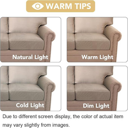 H.VERSAILTEX Super Stretch Individual Seat Cushion/Couch Slipcover Sets Thick - Image 7