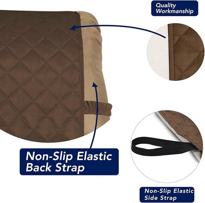PureFit Reversible Recliner Chair Covers Couch Covers - Image 3