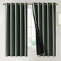 NICETOWN Dark Mallard 100% Blackout Lined Curtains, 2 Thick Layers Completely by NICETOWN