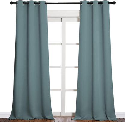 NICETOWN Modern Blackout Curtains Noise Reducing, Thermal Insulated and Privacy - Image 2