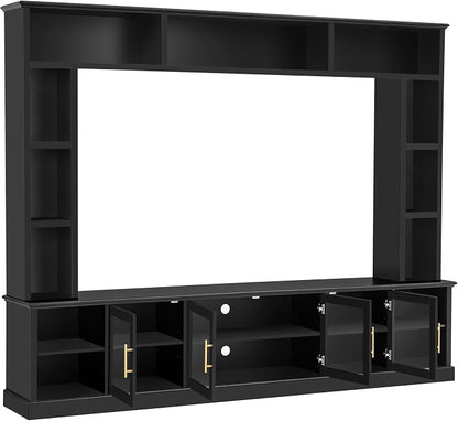 Merax 95" Entertainment Center for TVs up to 80", All-in-One TV Stand - Image 7