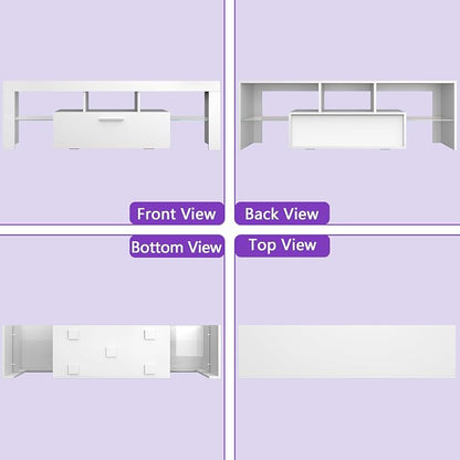 Clikuutory Modern Lighting 51 inch TV Stand - Image 8