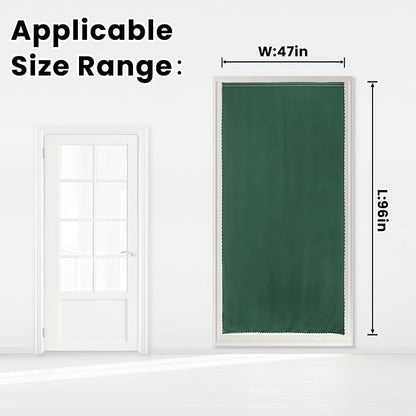 Blackout Curtains for Bedroom Sticky Curtain Blackout Window Cover Self - Image 7