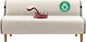 Turquoize 100% Waterproof Futon Cover Futon Slipcover Washable Armless Sofa Bed by Turquoize