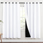 NICETOWN 100% Blackout Window Curtain Panels, Full Light Blocking Drapes by NICETOWN
