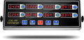 Kitchen Timers for Cooking, 8 Channel, Commercial Grade, Stainless Steel, LED Digital, Loud Alarm,