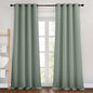 NICETOWN Sage Green Room Darkening 102 inch Curtains, Grommet Thermal Curtains by NICETOWN